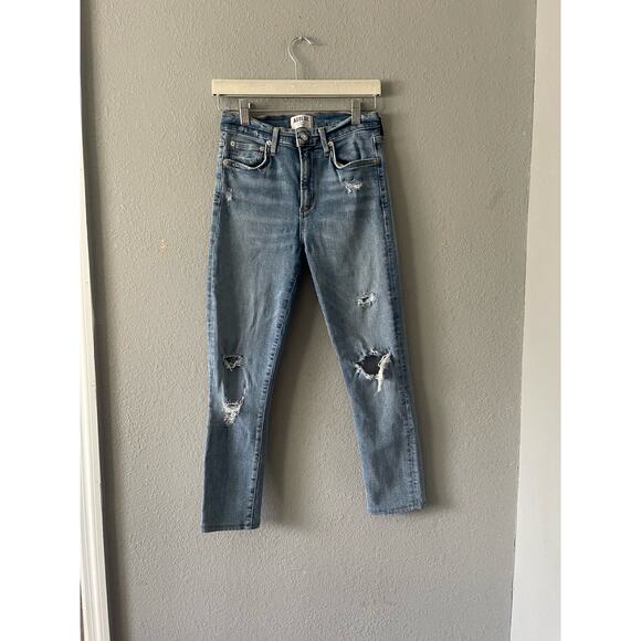 Agolde Distressed Jeans - Picture 4 of 10
